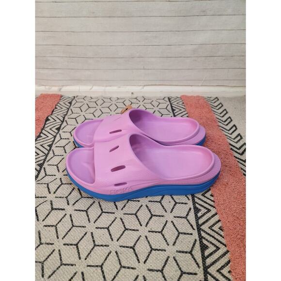 Hoka Pink Slide Sandals